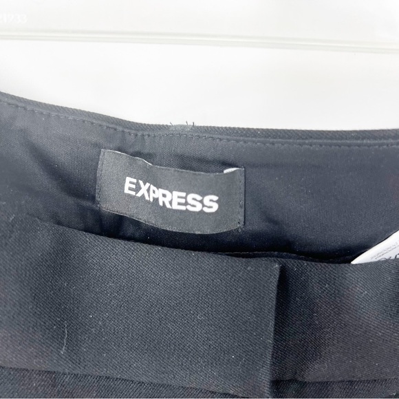 ✅ EXPRESS COLUMNIST BARELY BOOT LOW RISE WIDE LEG SIZE 16 LONG BLACK - Picture 4 of 7